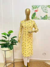 Yellow chiffon kurti - kasumi.in